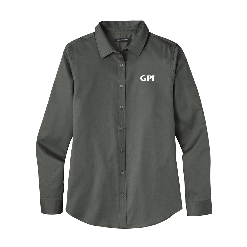 Women's Long Sleeve Twill Shirt