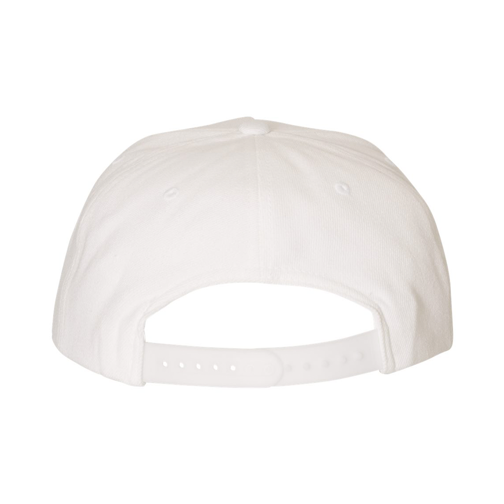 Wool Blend Snapback Cap - Geospatial