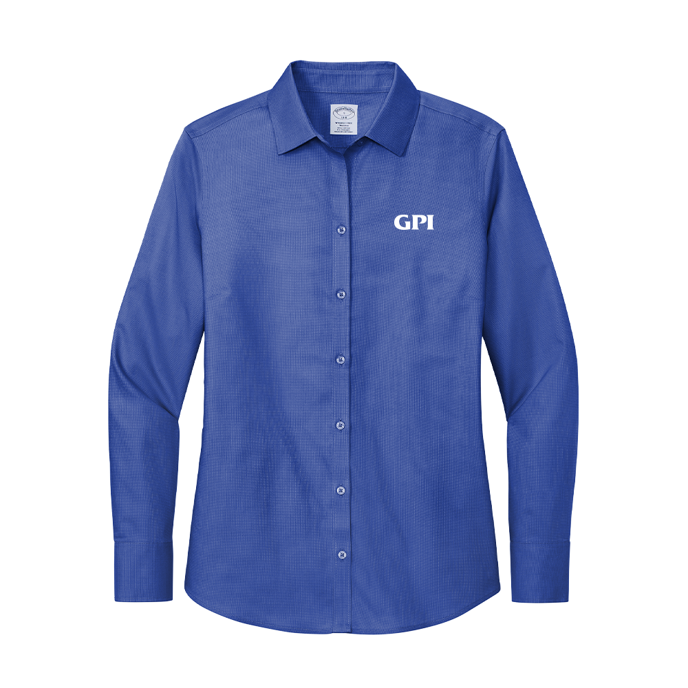 Women’s Wrinkle-Free Stretch Nailhead Shirt