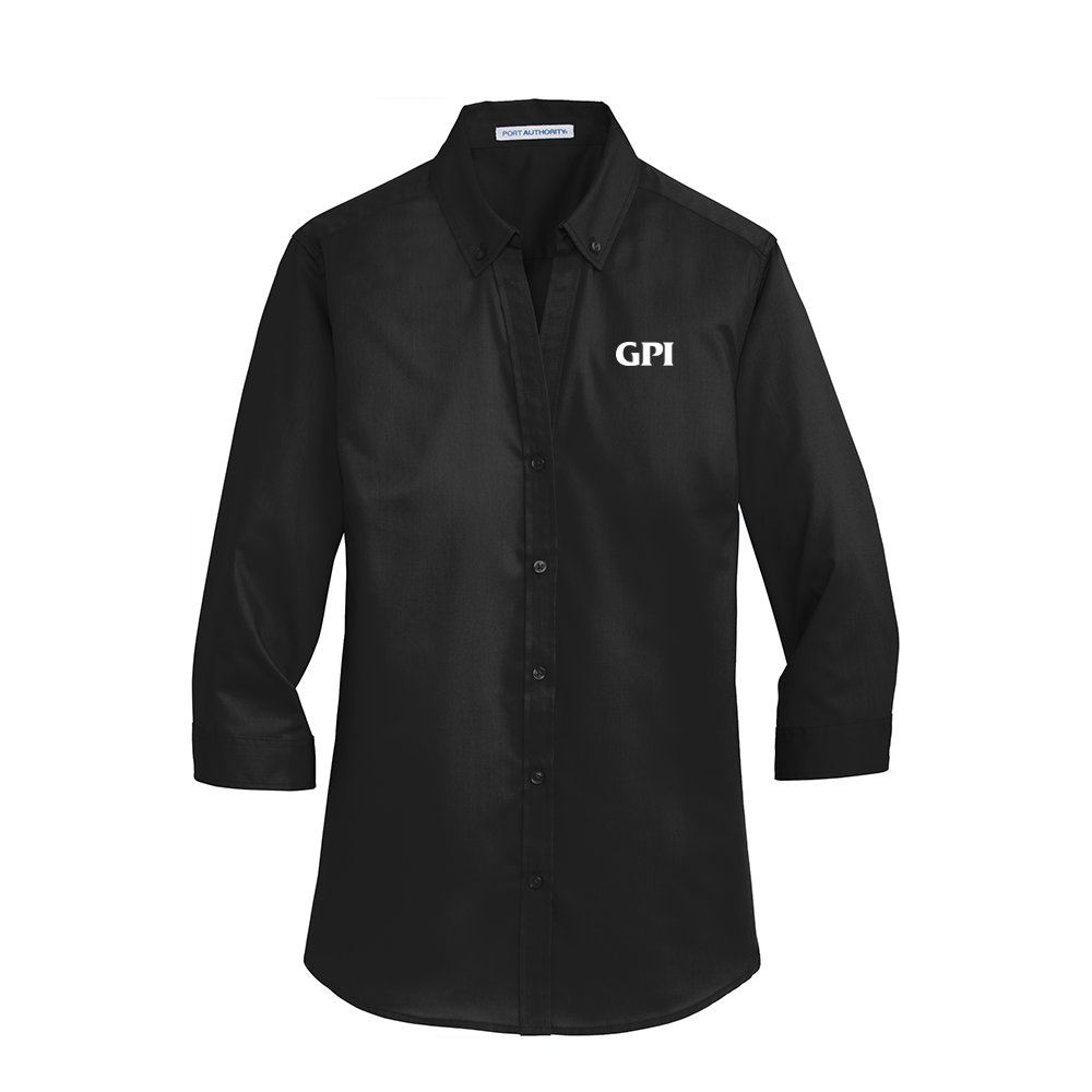 Women's 3/4-Sleeve Twill Shirt