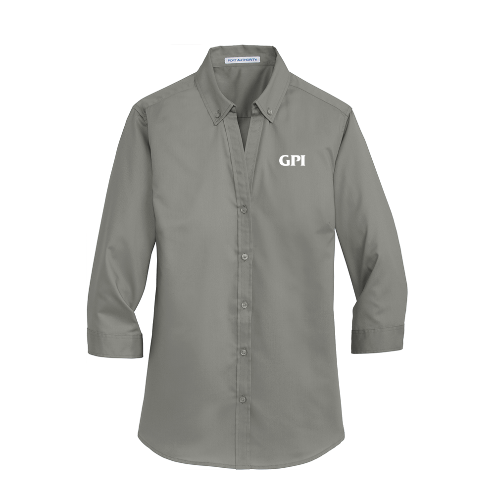 Women's 3/4-Sleeve Twill Shirt