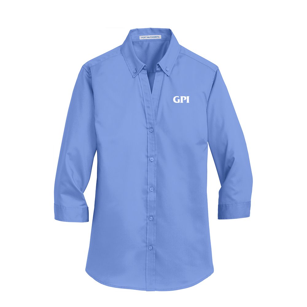Women's 3/4-Sleeve Twill Shirt