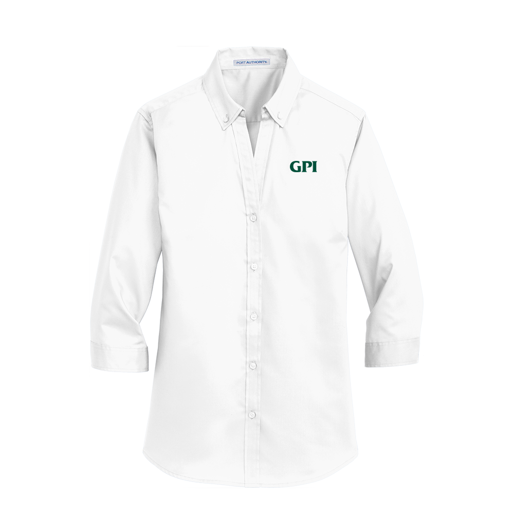 Women's 3/4-Sleeve Twill Shirt
