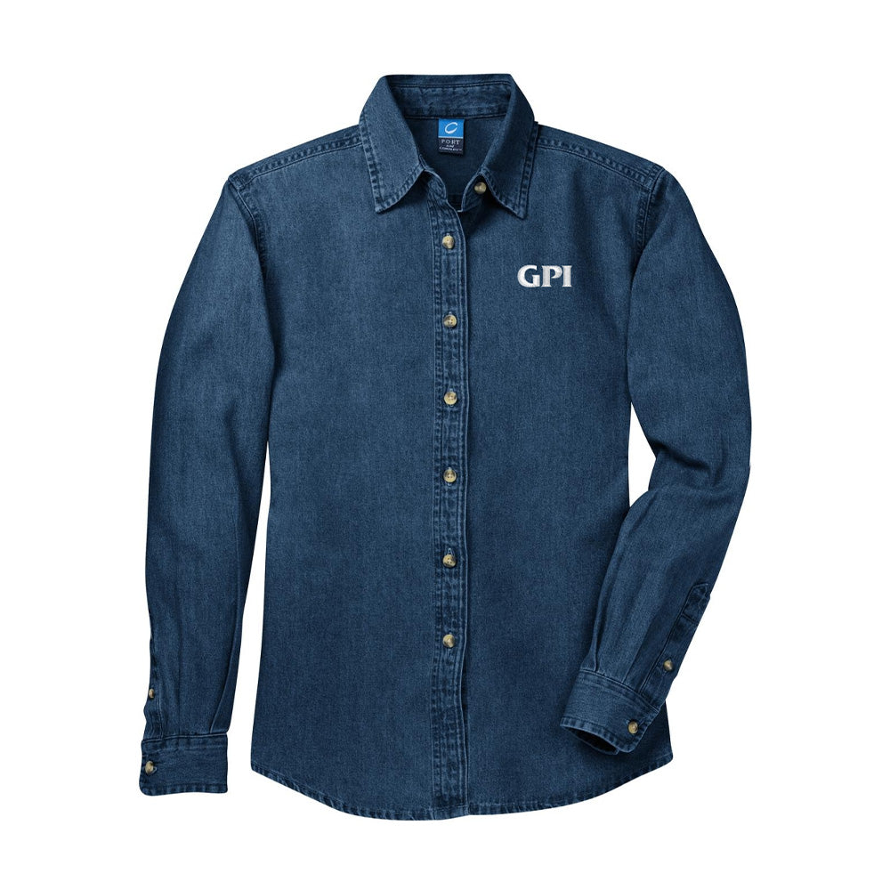 Women's Long Sleeve Value Denim Shirt