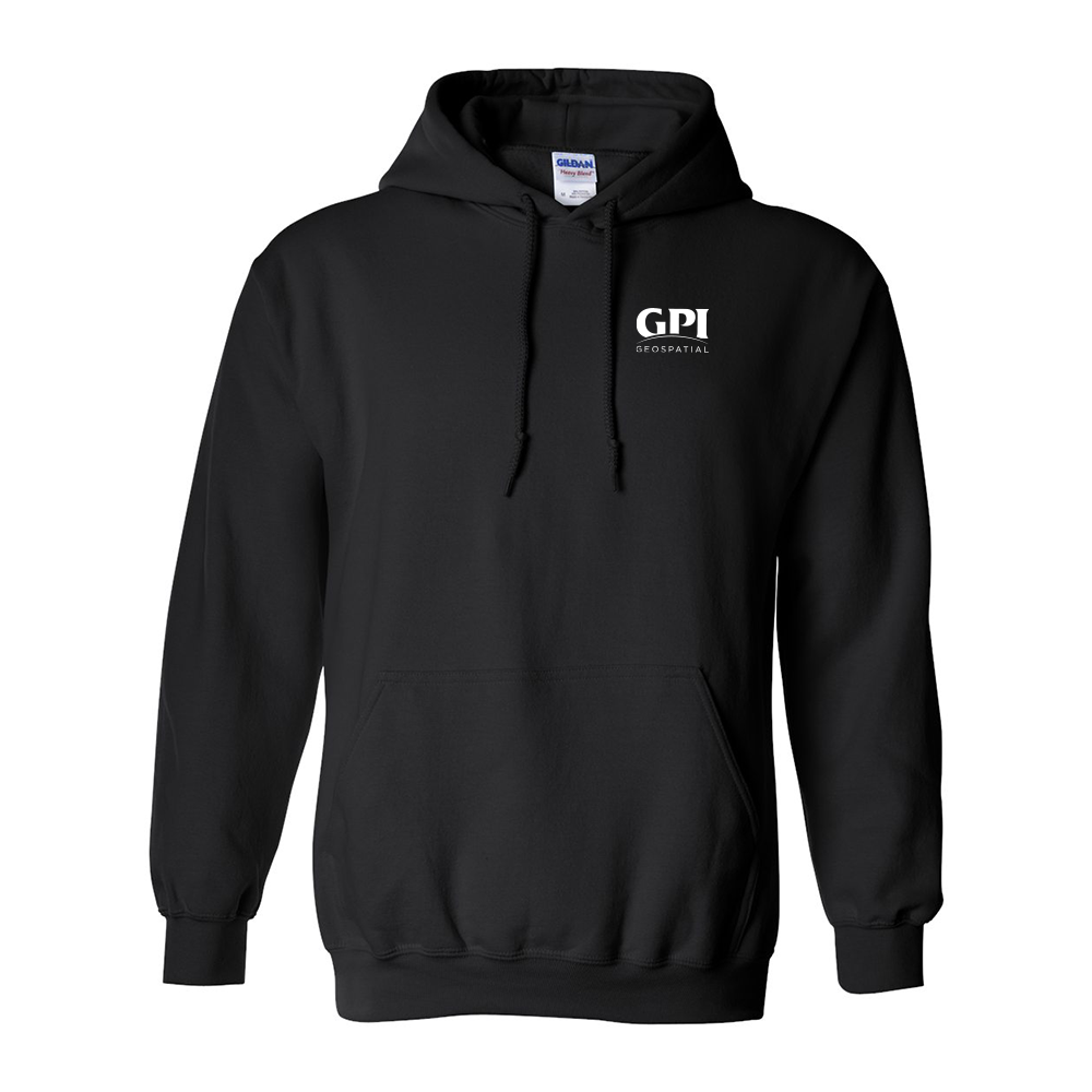 Men's Heavy Blend Hooded Sweatshirt - Geospatial