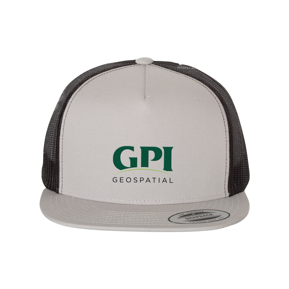 Flat Bill Trucker Cap - Geospatial