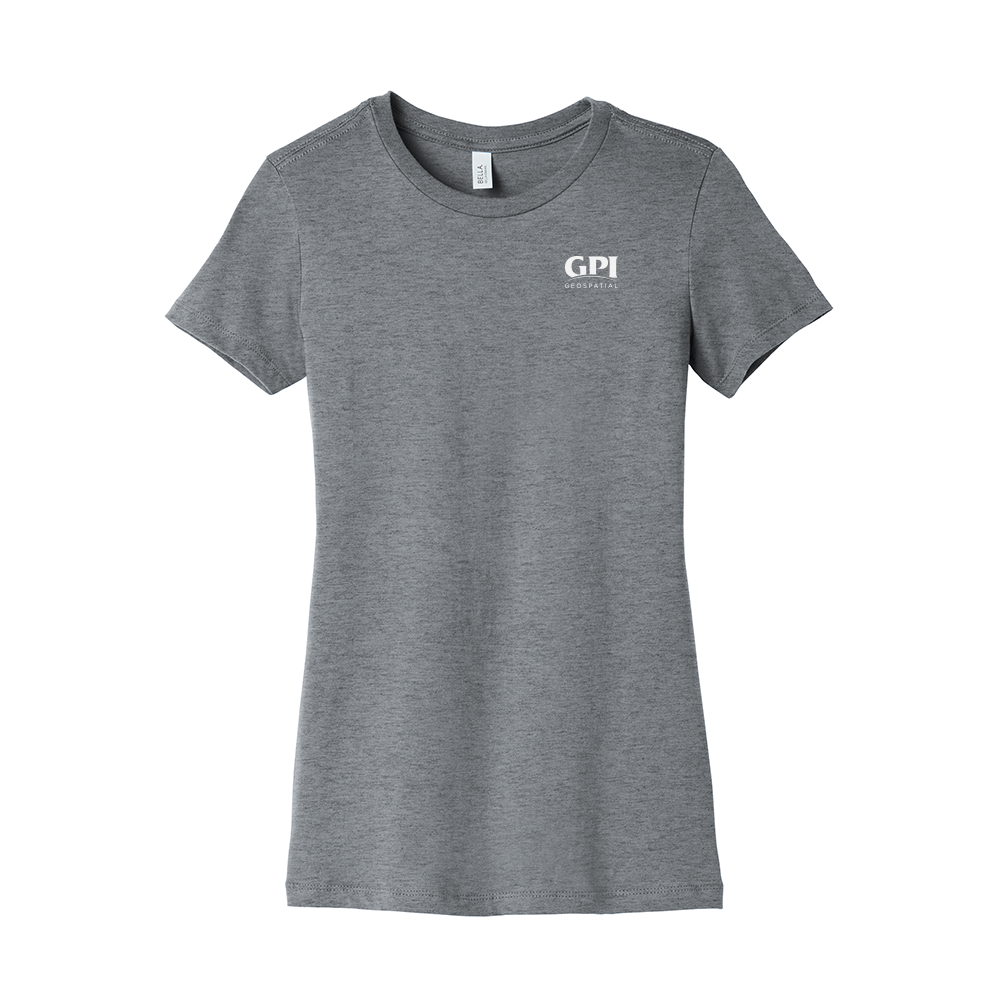 Women’s Slim Fit Tee - Geospatial