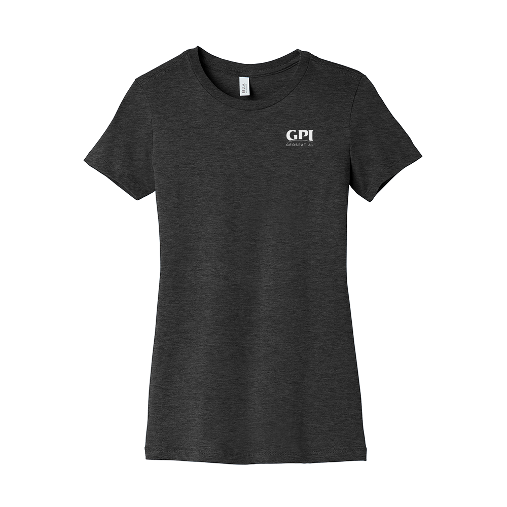 Women’s Slim Fit Tee - Geospatial