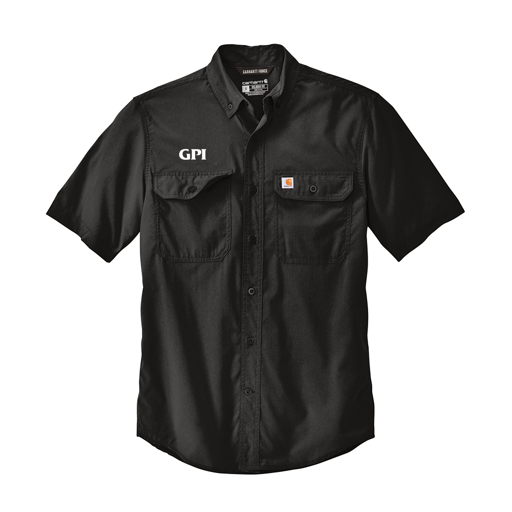 Men's Solid Short Sleeve Shirt