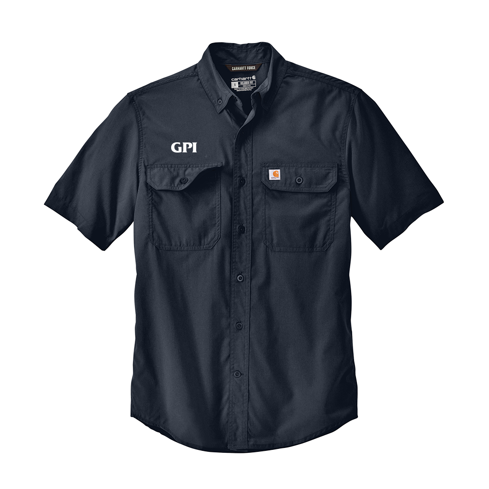 Men's Solid Short Sleeve Shirt