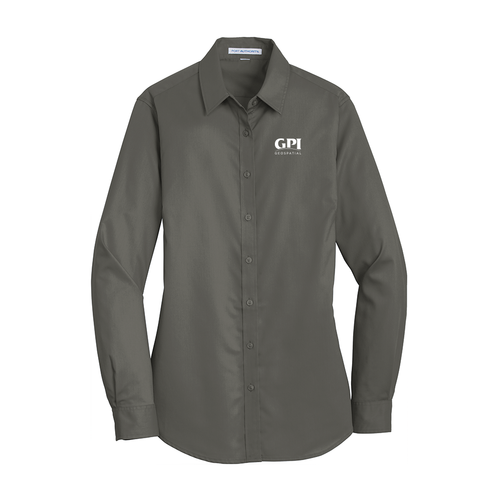 Women's Twill Shirt - Geospatial