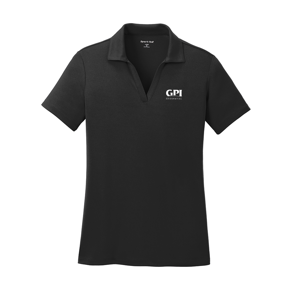 Women's Racer Mesh Polo - Geospatial