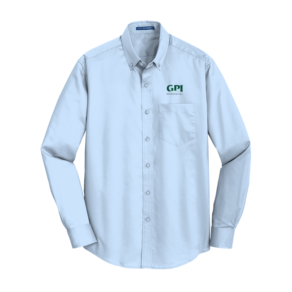 Men's Twill Shirt - Geospatial