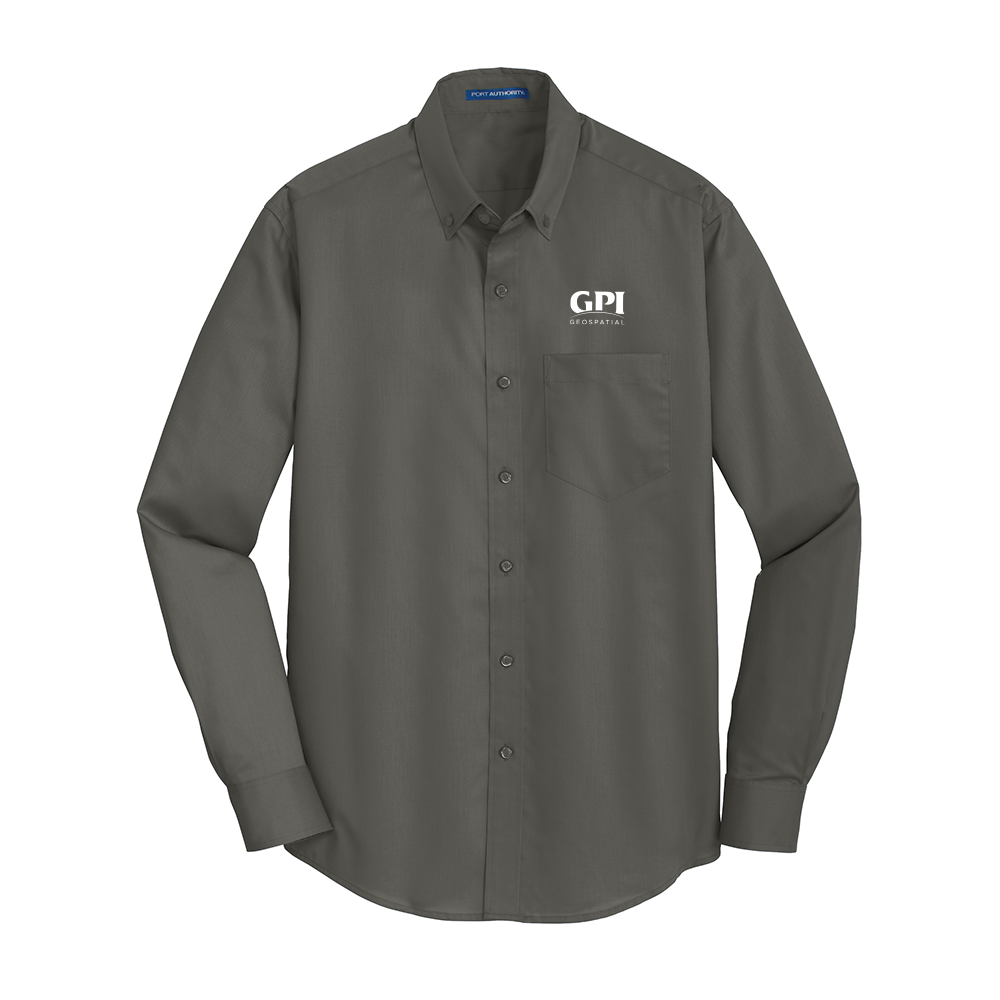 Men's Twill Shirt - Geospatial