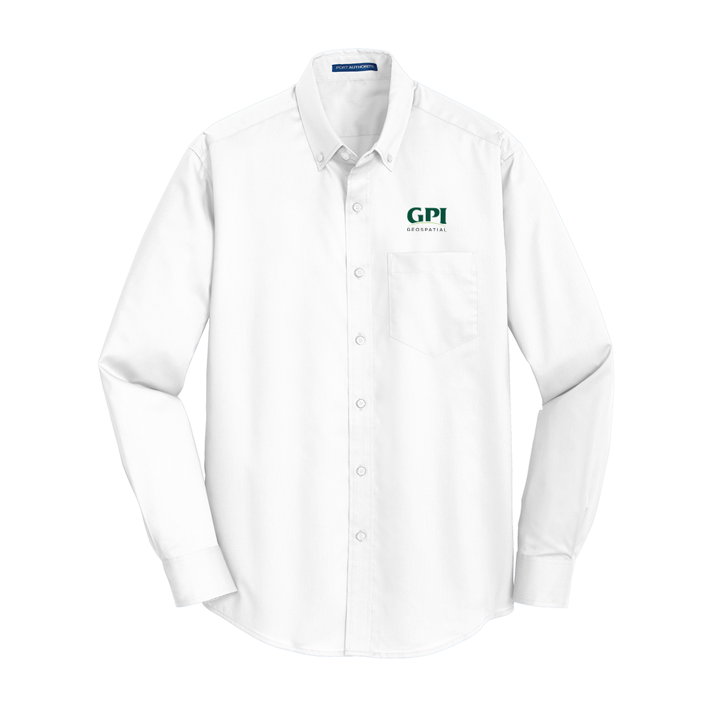 Men's Twill Shirt - Geospatial