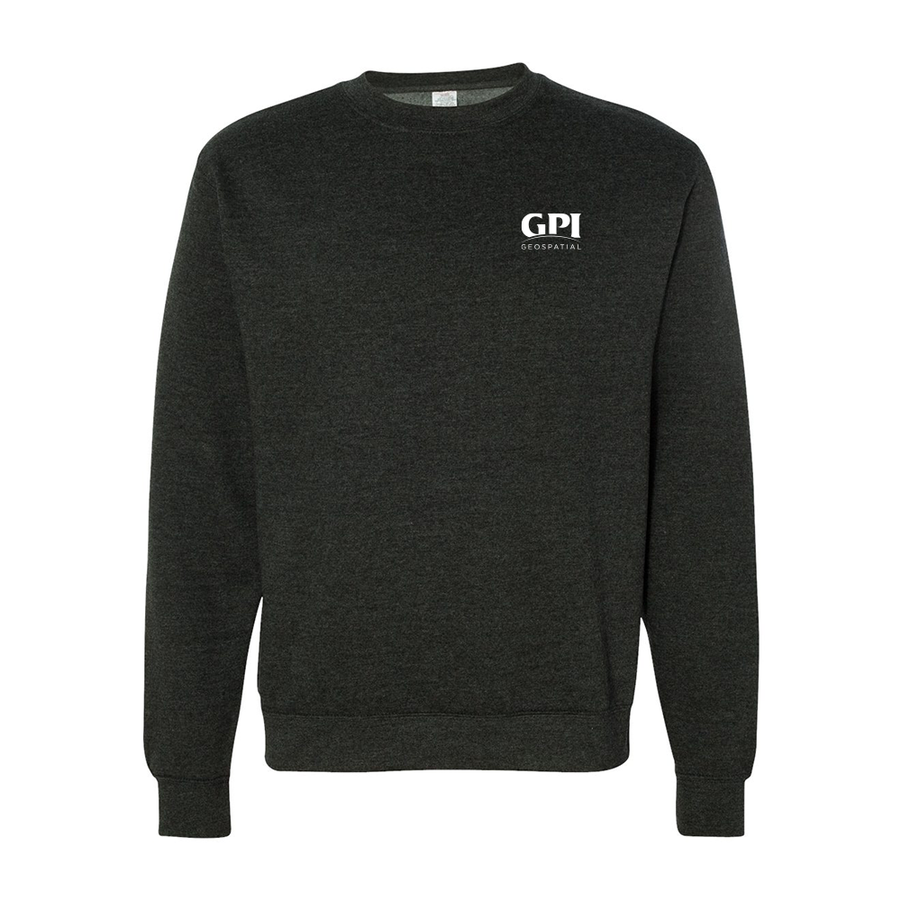 Men's  Midweight Sweatshirt - Geospatial