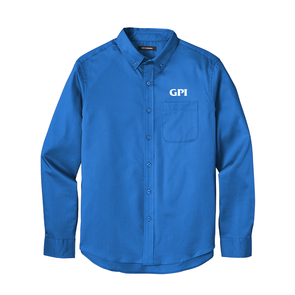 Men's Long Sleeve Twill Shirt