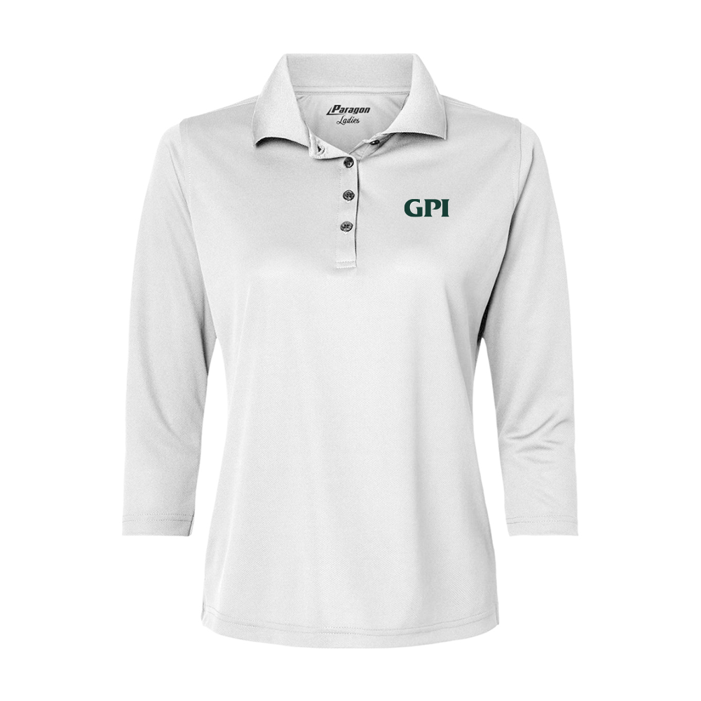 Women's Three-Quarter Sleeve Polo