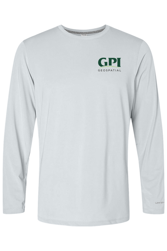 Men's Performance Long Sleeve T-Shirt - Geospatial