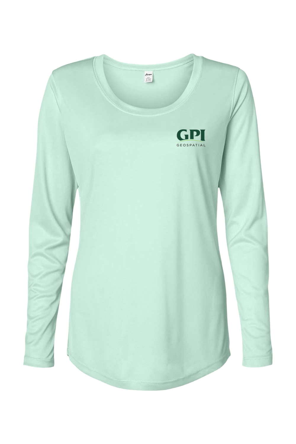 Women's Long Performance Long Sleeve T-Shirt - Geospatial